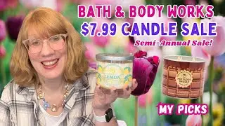 Свечи Bath & Body Works по цене 7,99 долларов (выбор из товаров, продающихся по полугодовой акции)!