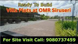 Premium Villa Plots in Siruseri | Plug and Play | Pacifica Enchante Siruseri - OMR
