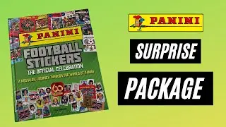 Surprise Package From Panini!!! Football Stickers, The Official Celebration Book Review&hellip;
