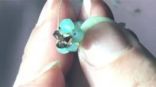 Prismatic Right Angle Weave Crystal Spiral
