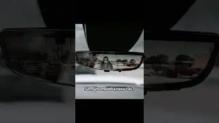 ghost face in the mirror