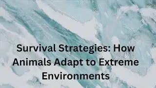 4K Survival Strategies: How Animals Adapt to Extreme Environment