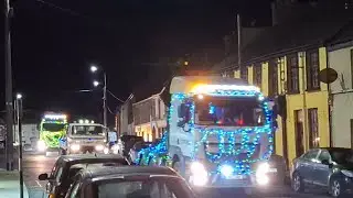Castlemahon Tractor, Truck Car Run christmas Light up the Sky 27th December 2024