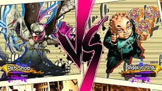 Jojo ASBR What If Pet Shop vs Shigekiyo