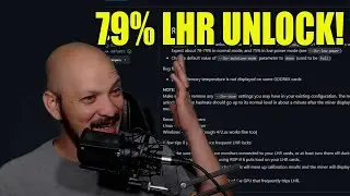 New T-rex Miner 0.25.12 Update with LHR Unlock to 79%! Testing on my 3060 LHR