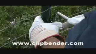 Agriculture T-Post Fence Clip Binder