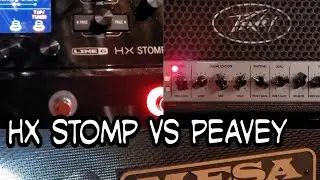 Real Peavey vs LINE 6 HX Stomp - 6505MH / 5150