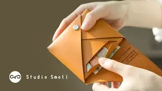 Now on Kickstarter: Smoll Envelope Wallet | Leather Design Reinterpreted