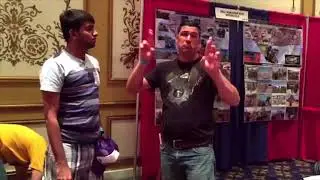 Finally, I meet Deaf World Motorcycle Marko Istvan in LV, USA