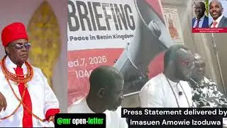 Godwin Obaseki Condemns Assault, As Patriotic Benin Kingdom Move for Peace and Reconciliation 