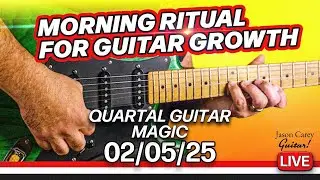 Fingerstyle Guitar Warm-Up + Quartal Chord Magic | Day 3 of Fingerstyle Week! 🎸