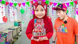 ACARA ULANG TAHUN AQILA DI SEKOLAH YG KE 7 TAHUN MERIAH BANGET