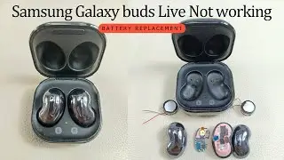 Наушники Samsung Galaxy Buds Live не работают | Как заменить аккумулятор пошагово, лучший способ!