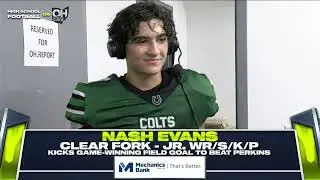 MVP: Clear Fork's Nash Evans vs Perkins