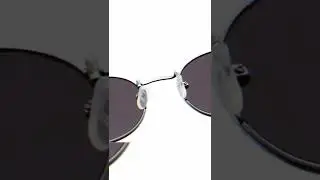 Small Oval Retro Sunglasses