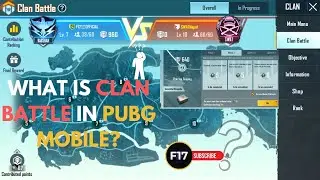 CLAN BATTLE IN PUBG MOBILE | CLAN BATTLE REWARDS