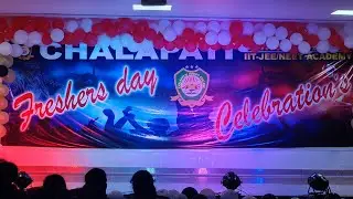 ||chalapathi college intermediate 🎊🥳freshers day 🎉🕺🏻#dancing #funnycomedy #fullfun#minivlog #mrkoti 