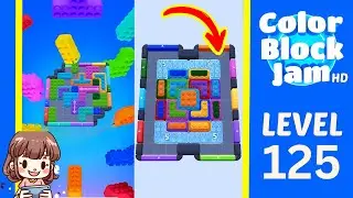 Color Block Jam Level 125 Solution Walkthrough