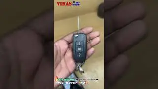 Tata NEXON bs6 key convert to modified luxury flip key vikas key point in Delhi #tatanexon #tata