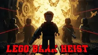 Film pendek pencurian bank di dunia Lego