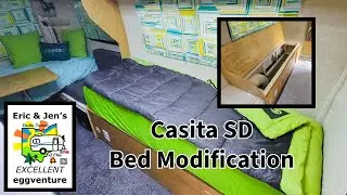 Casita bed mod