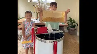 AviDen's Honey Harvesting Adventures! 🐝🍯 | Farm Life Fun & Learning for Kids