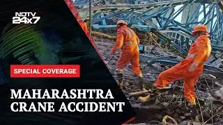 Maharashtra Accident Updates | Crane Accident At Thane Expressway Site | NDTV 24x7 Live TV