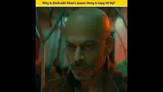 Why Is Shahrukh Khan's Jawan Story A Copy Of Kgf 🔥🤯 #shorts #viral #youtubeshorts #srk