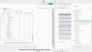 Power Query Editor Web Scraping