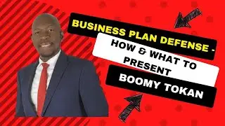 Business Plan Defense - How & What To Present - By Boomy Tokan