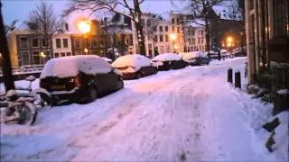 Leiden in de sneeuw -  Leiden (NL) in the snow