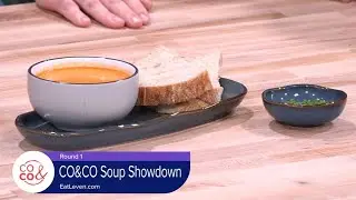 Leven Deli's Roasted Red Pepper & Tomato Soup for the CO&CO Soup Showdown