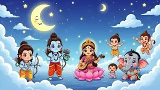Bhagwan ki toli neend ki lori@ChuChuTV @kidschannelindia @zappytoons @FunForKidsTVHindiRhymes 