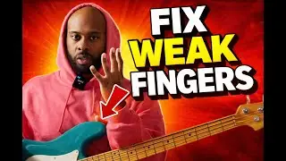 Fix Weak Fingers on Bass (4-Finger Independence Exercise)