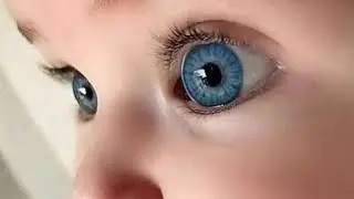 Beautifyl Green Eyes Afghan Baby/Zabibe Baloch