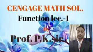 #CENGAGE MATHEMATICS FOR JEE AVANCE/#CALCULUS/#FUNCTION LUECTURE-1