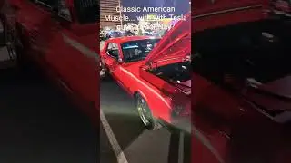 Classic American Muscle, but electrified.Yay or nay? electric #musclecar #americanmuscle #ev #shorts