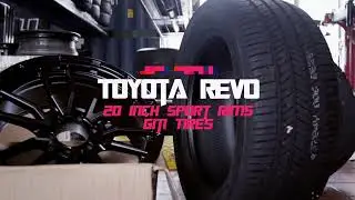 A 20 Inch Hilux Revo with Sport Rims