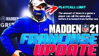 Madden NFL 21 Franchise Update Adds GAME CHANGING Feature!