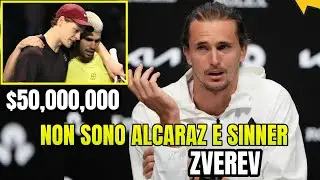 Zverev si apre: perch&eacute; Alcaraz e Sinner giocano con regole diverse