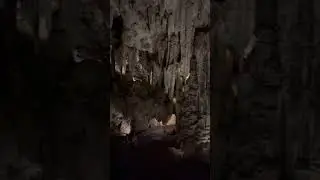 The largest stalagmite in the world, 105ft high. Pillar of Hercules. #nerja #cave #spain #malaga