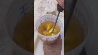 Golden Epoxy! Video from @customgrainsmn #satisfying #reels #epoxy #maker #resin #woodworking #howt