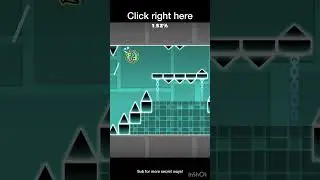 The Nightmare SECRET WAY!!  #geometrydash #gd #shorts