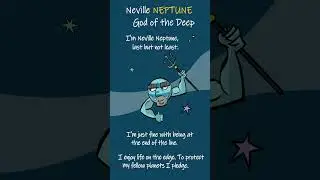 Neville NEPTUNE 🌊 | God of the Deep | Playful Planets #astronomyforkids #kidsscience #learnwithfun