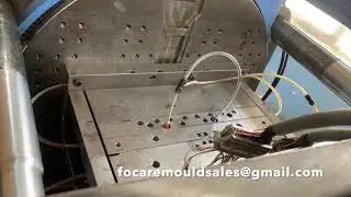 mold testing for two-color flip top cap mold
