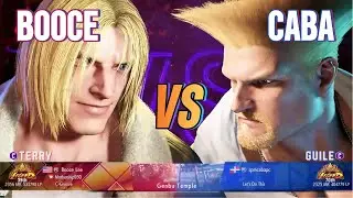 SF6 Booce Lee (Terry) vs Caba (Guile) - Modded High Level Street Fighter 6
