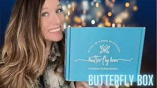 Butterfly box:  Christian subscription box