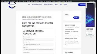 Service Schema Generator |  Create Service Schema in 1 Minute |  Service Schema Generator Tool