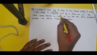 VIBRATION ENGINEERING || PREVIOUS YEAR PROBLEM || RTU || PART-3