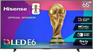 Лучшее предложение: Hisense 65&Prime; E6 Cinema Series 4K Smart Fire TV 2026 | 65E6QF